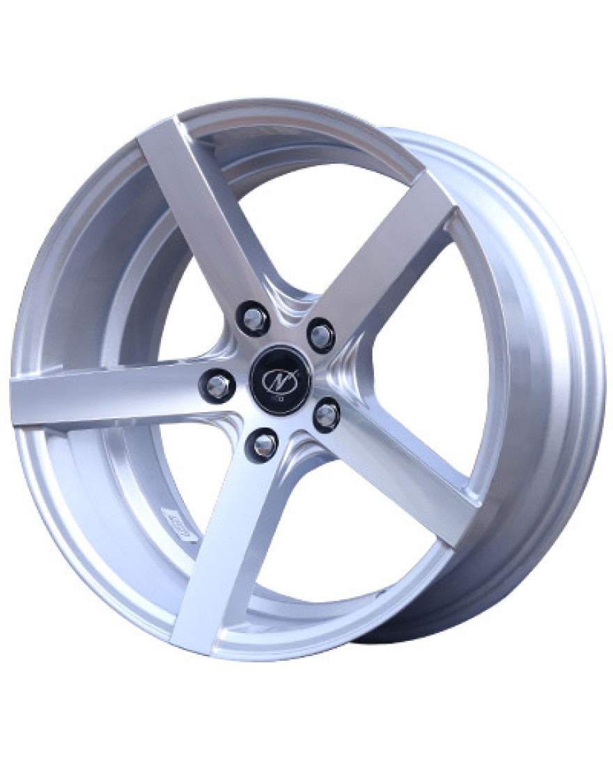 Techno in Silver Machined finish. The Size of alloy wheel is17x8 inch and the PCD is 5x114(SET OF 4)